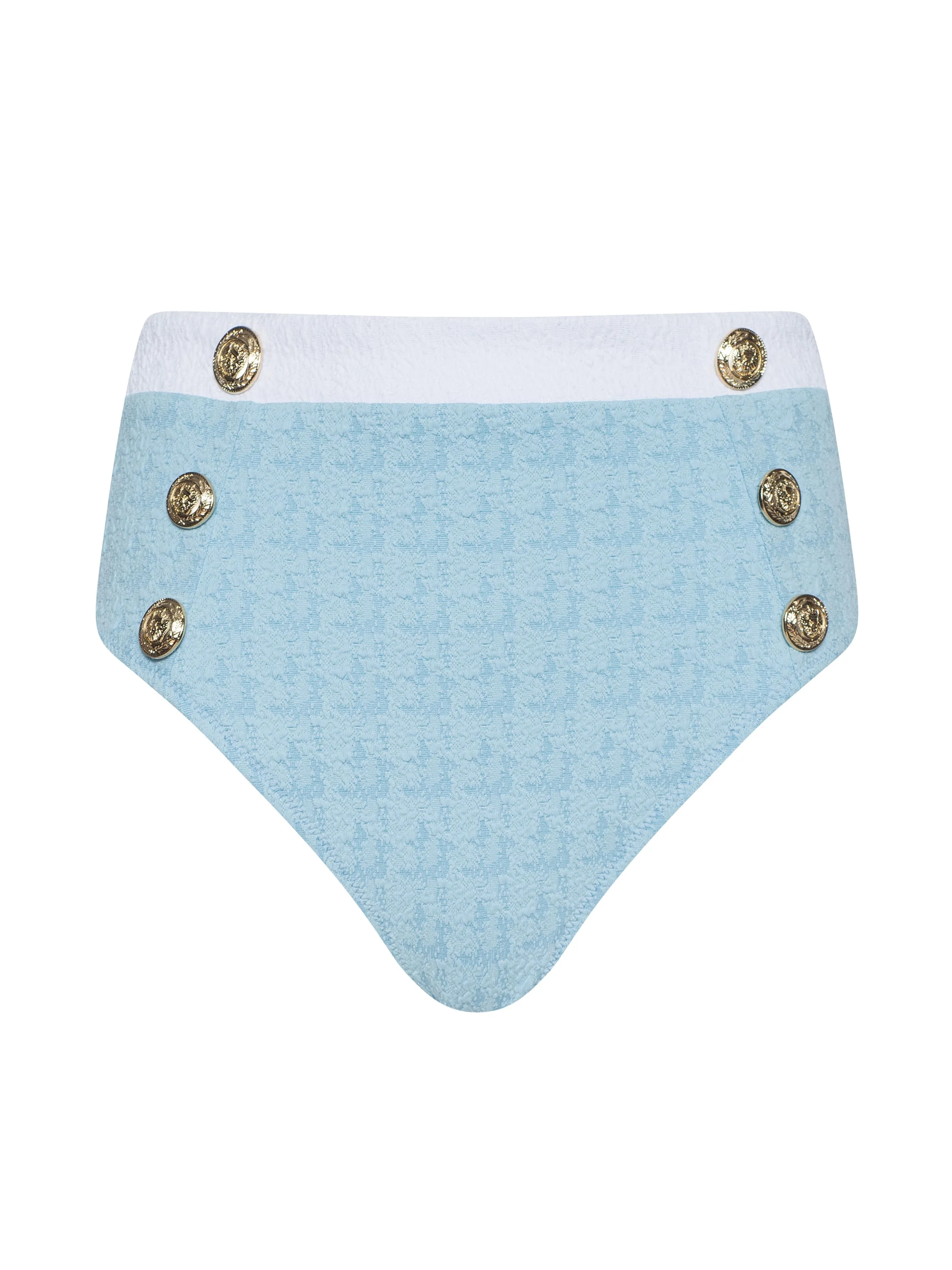 Vanessa High-Waisted Bikini Bottom - 1