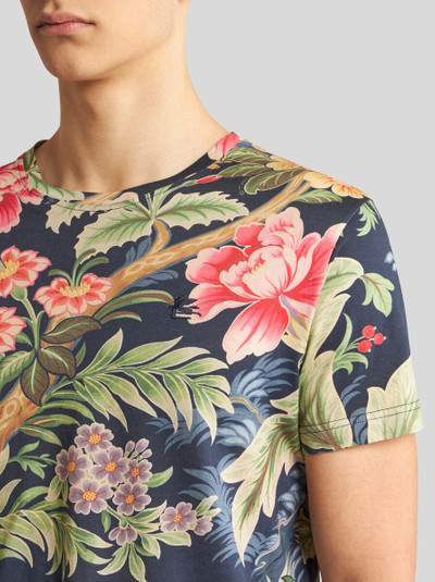 Etro T-SHIRT WITH FLORAL PRINT outlook