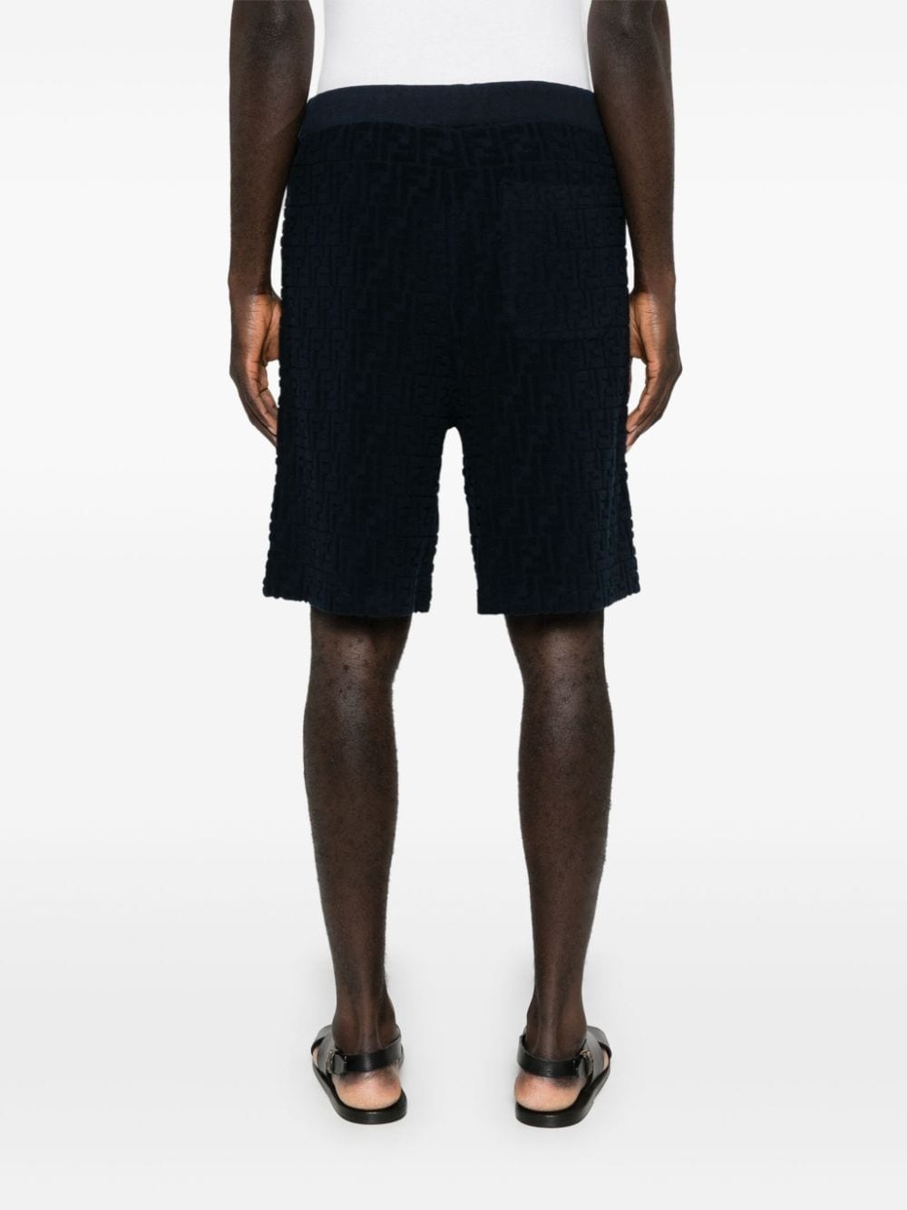 4G terry-cloth track shorts - 4