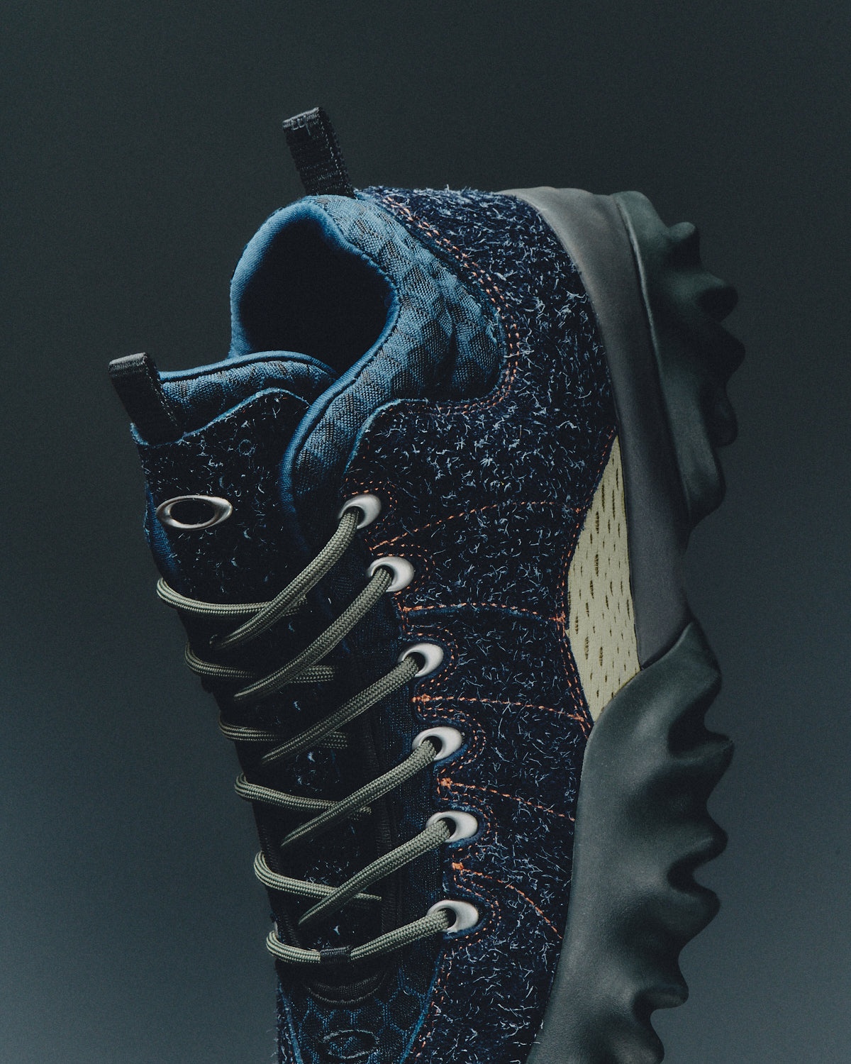 Oakley Factory Team Suede Edge Boot - Hairy Blue Graphite - 6