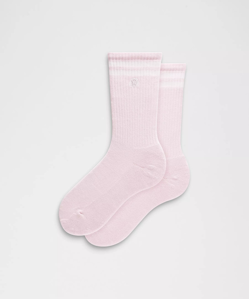 Unisex Daily Essential Crew Socks *Stripe 1