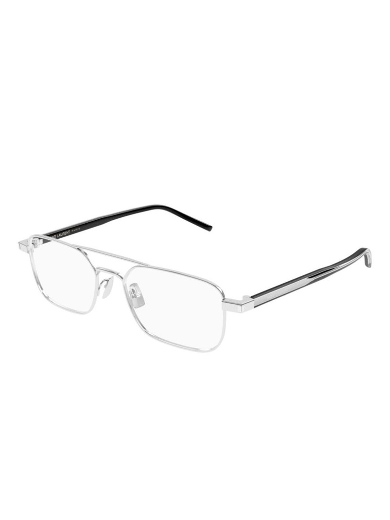 SAINT LAURENT square-frame glasses outlook