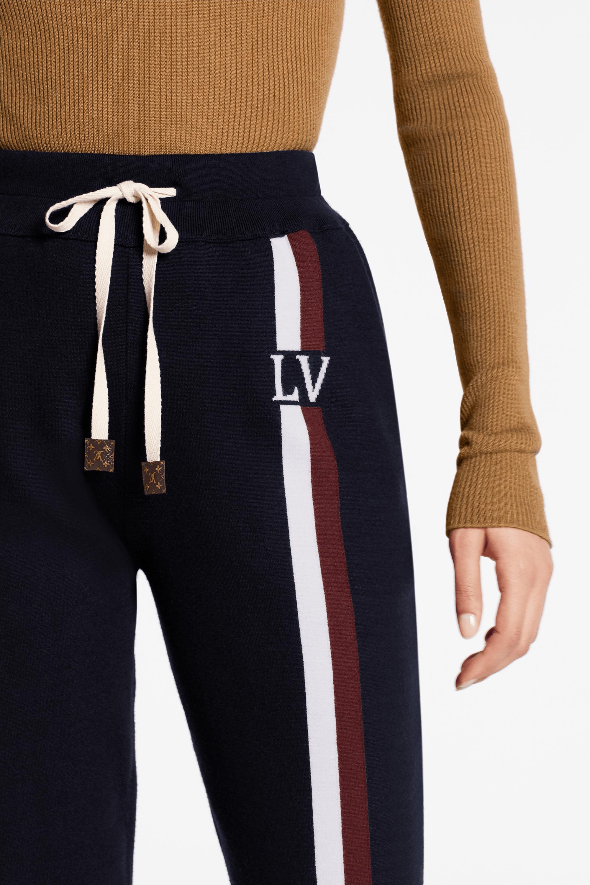 Travel Kit Pants With LV Stripe Intarsia - 4