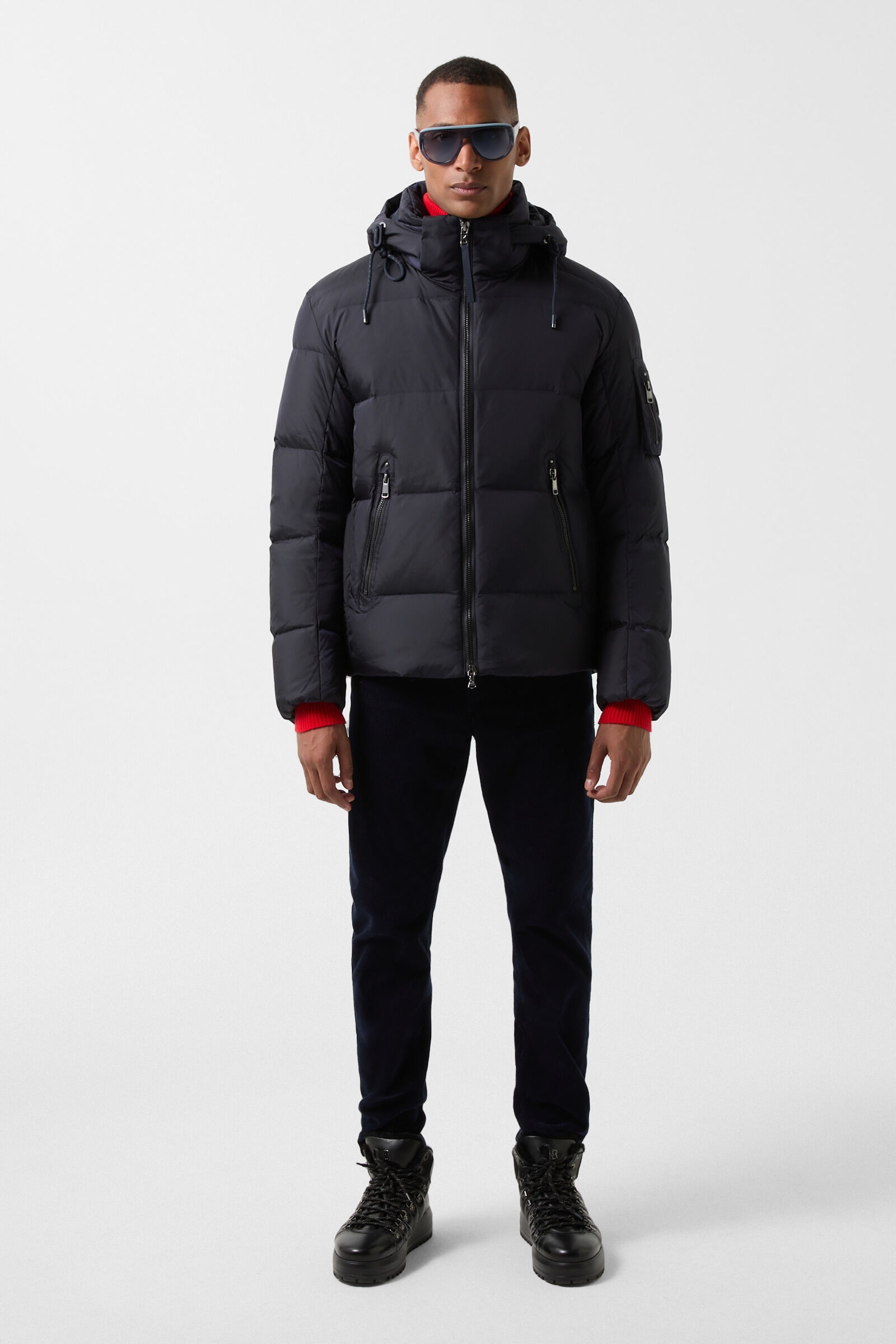 Jamy Down jacket in Navy blue - 3