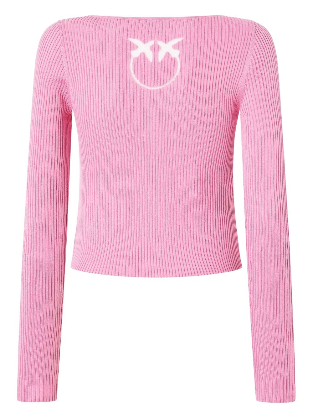 ribbed cropped cardigan - 2