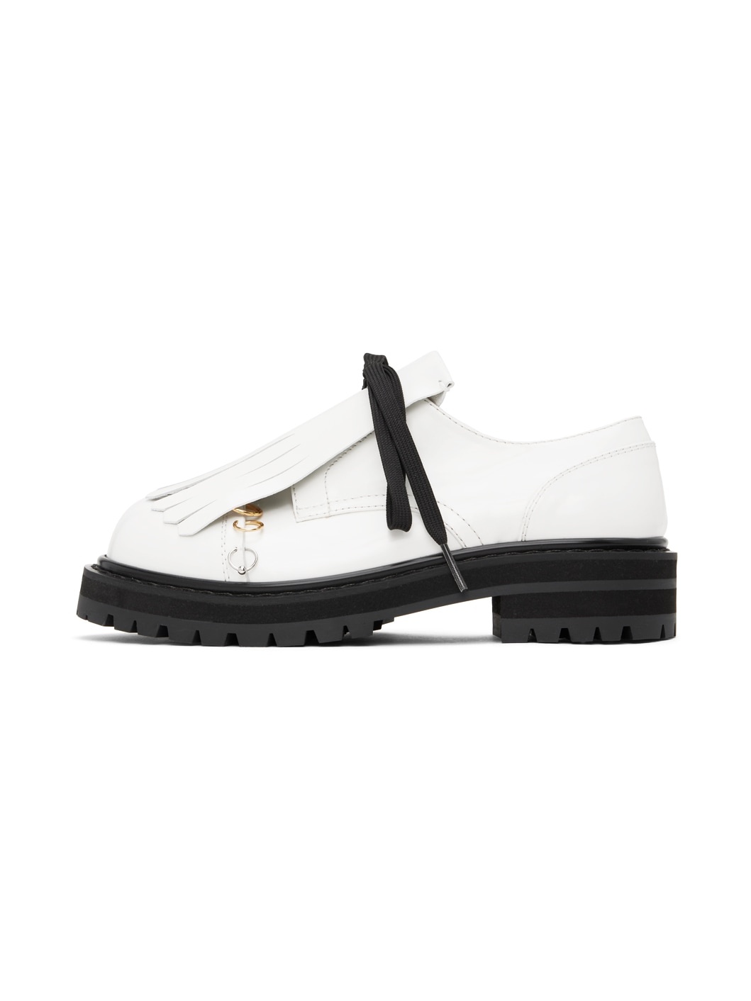 White Dada Derbys - 3