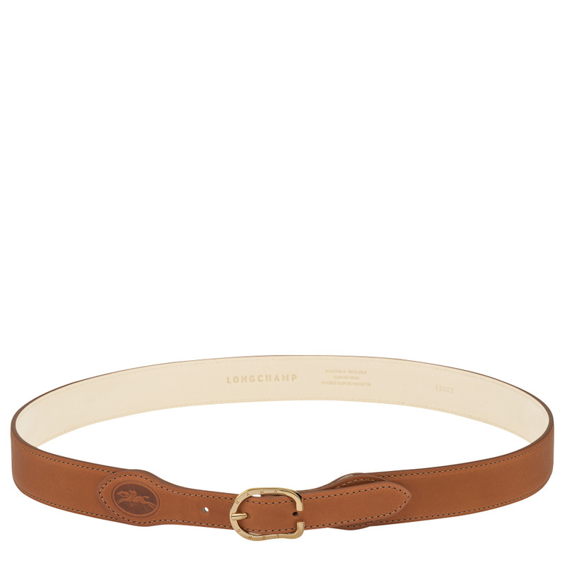 Longchamp 1980 Ladies' Belt Cognac - Leather 1