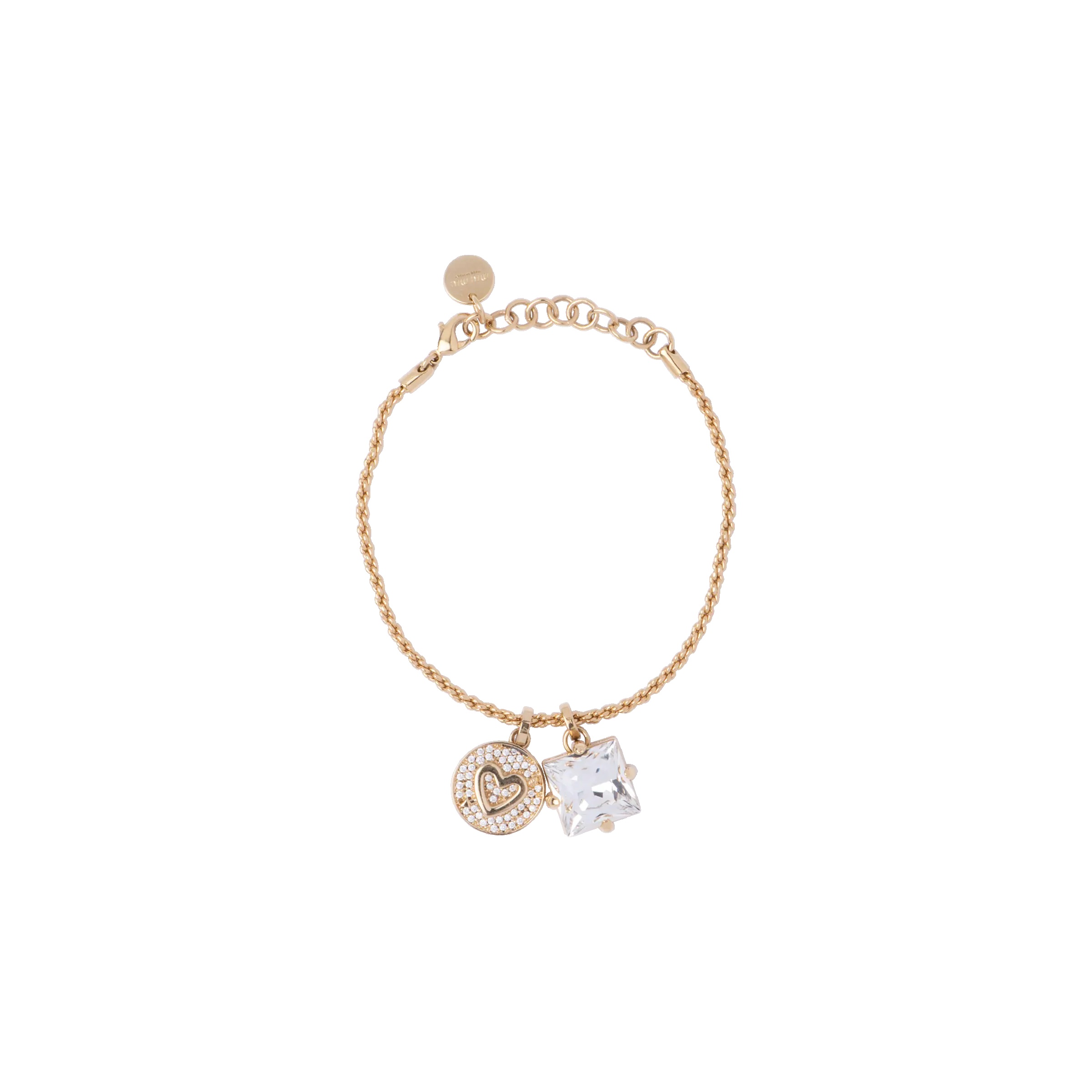 Miu Pavé crystal bracelet - 1