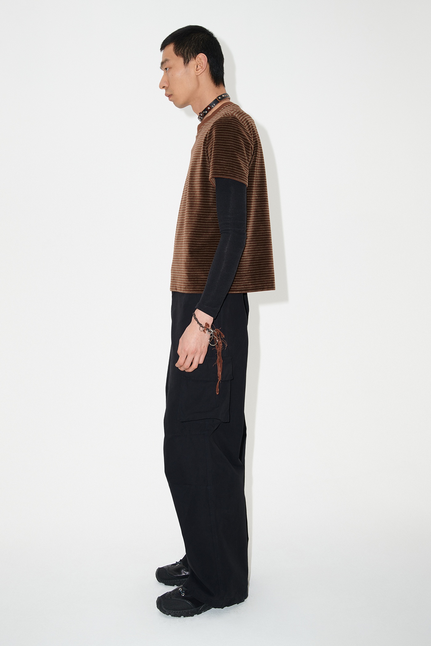 Hover T-Shirt Scoobie Stripe Velour - 3