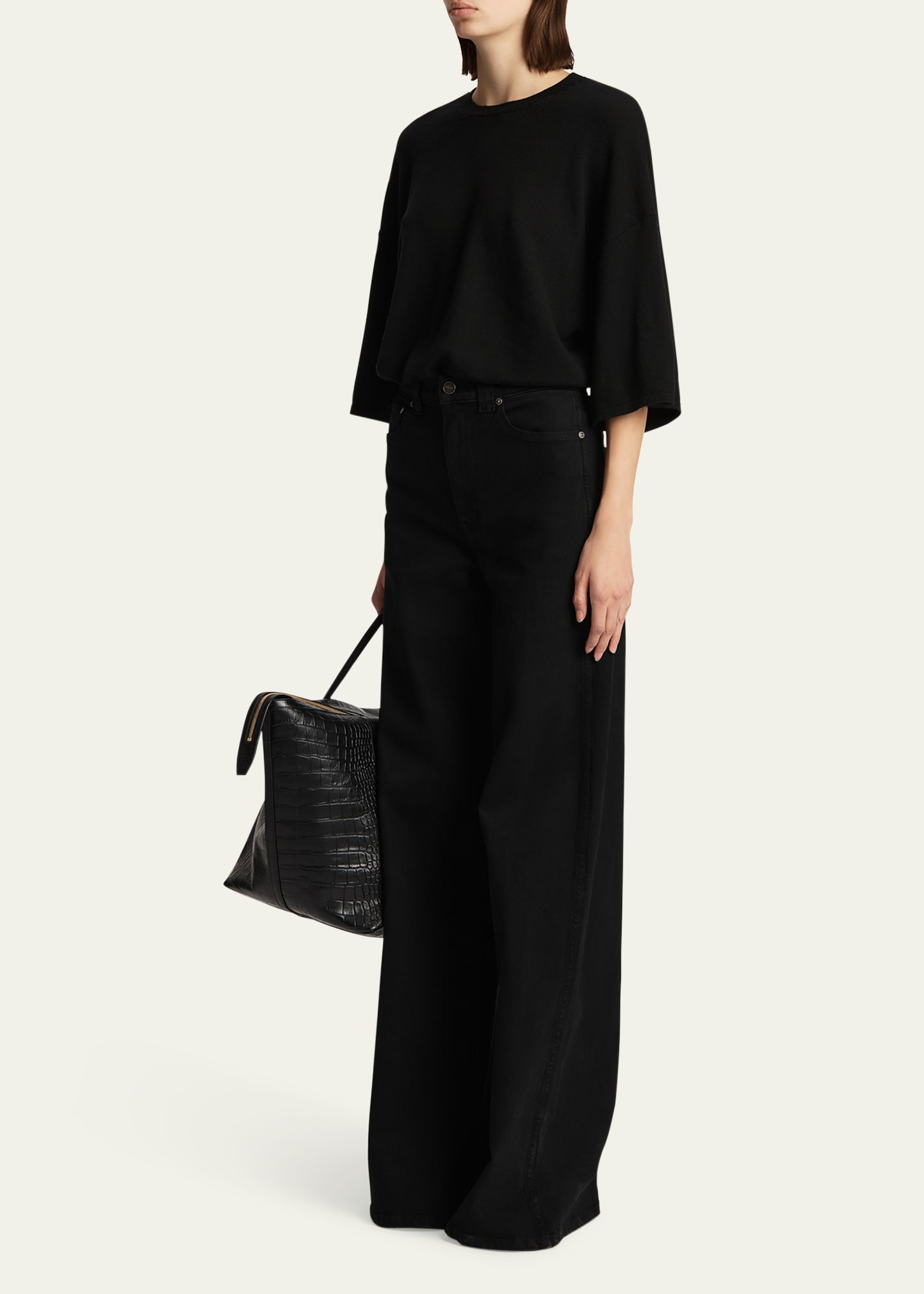 Simon Boxy Wool-Blend Bodysuit - 2