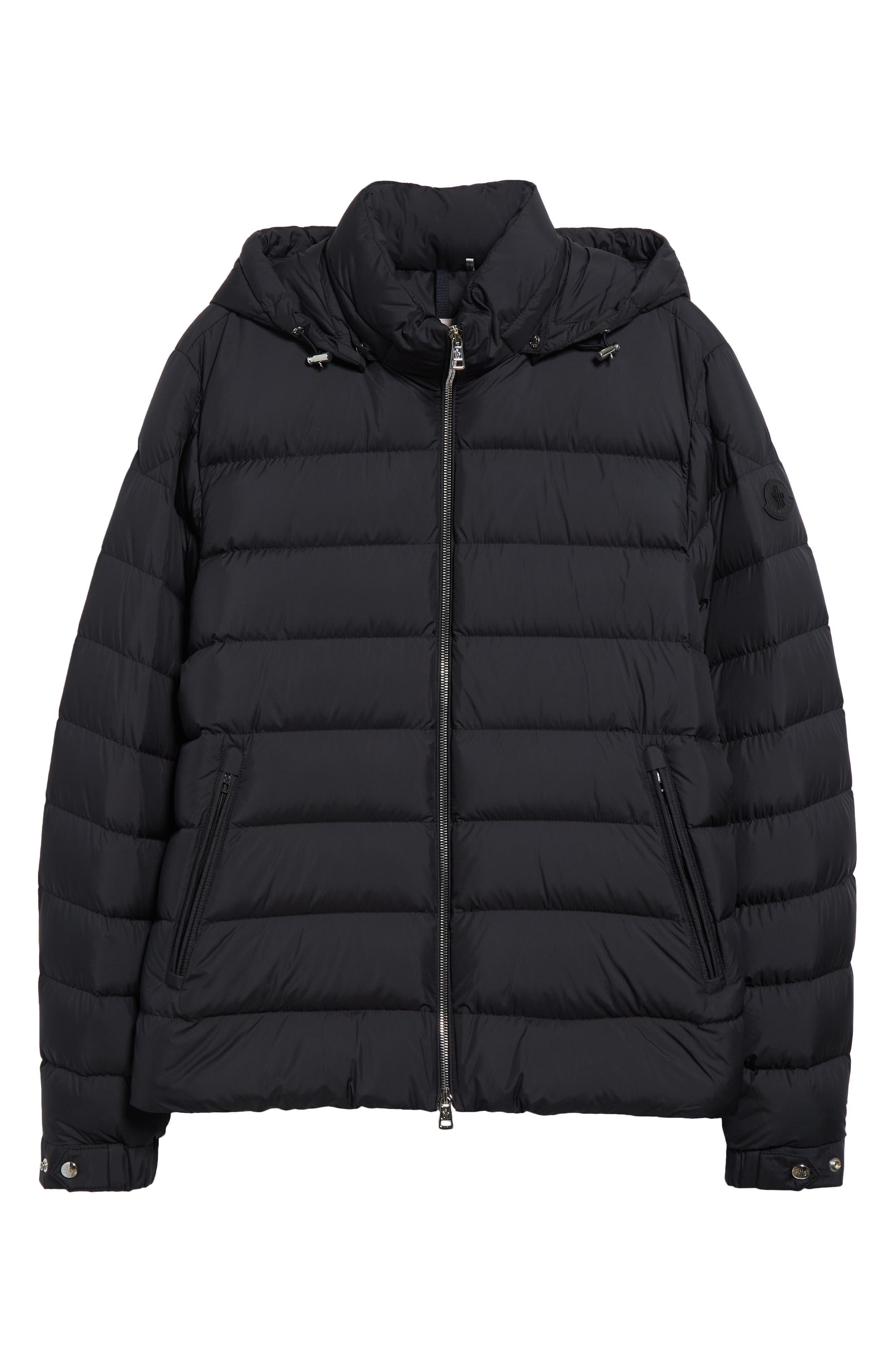 Moncler Arneb Down Puffer Jacket with Removable Hood in Black at Nordstrom - 6