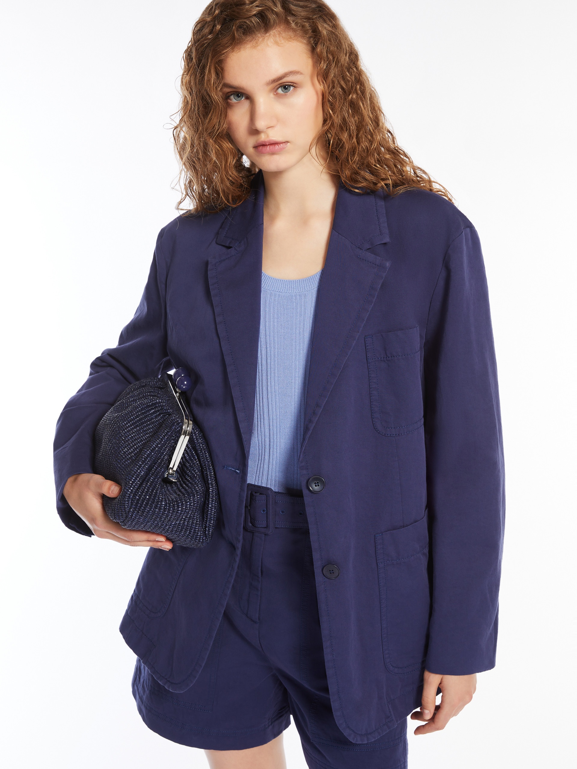 WELLS Cotton and linen jacket - 5