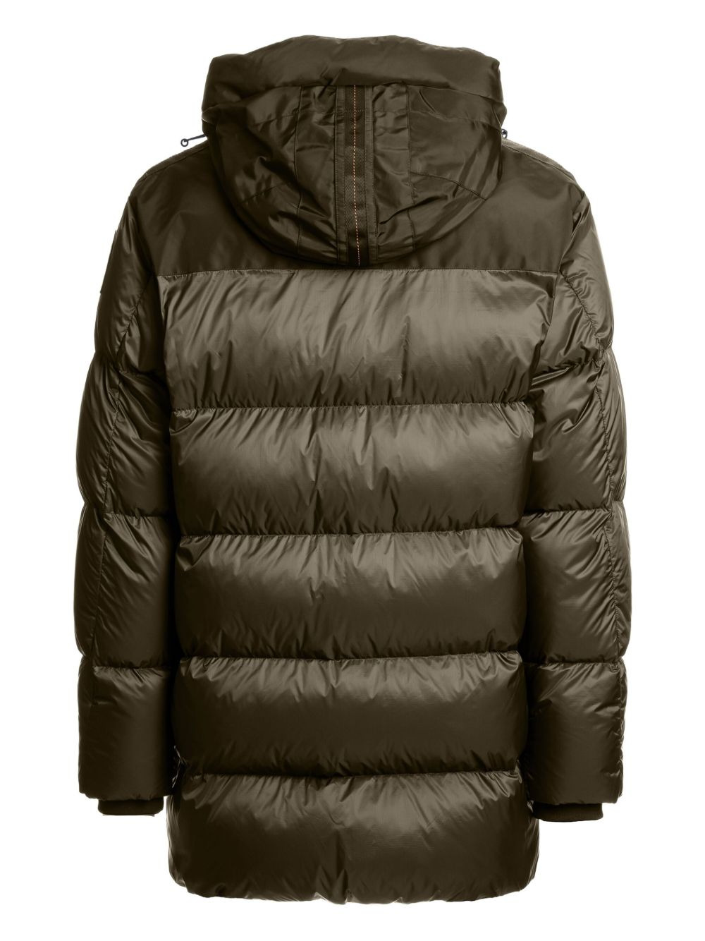 hooded quilted coat - 2