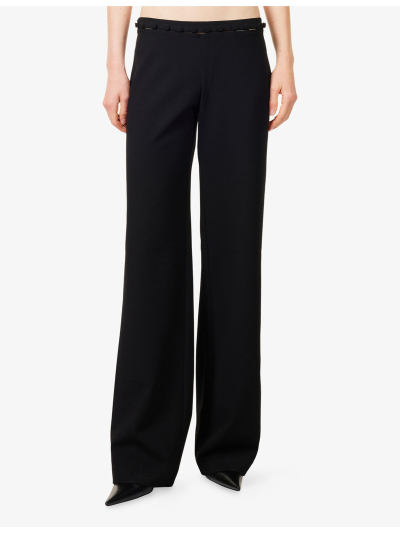 Mor Straight-Leg Wool-Blend Trousers 3