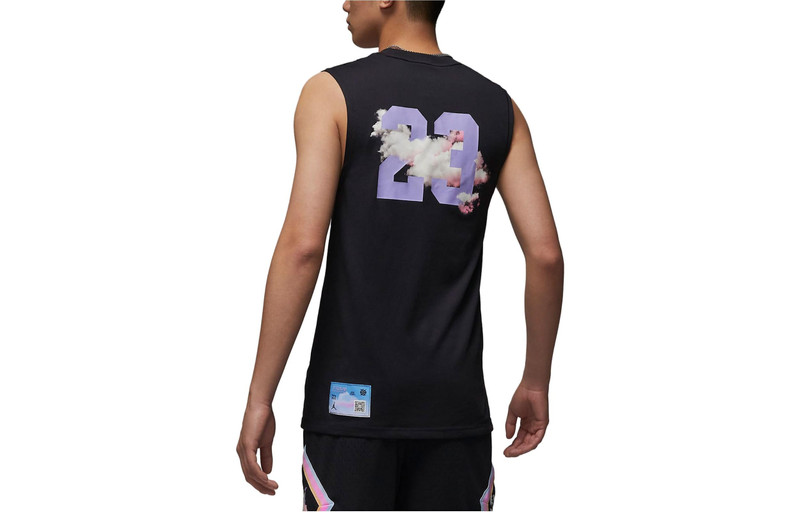 Jordan Air Jordan Dri-FIT Dongdan Logo T-Shirt 'Black' FD6553-010 outlook