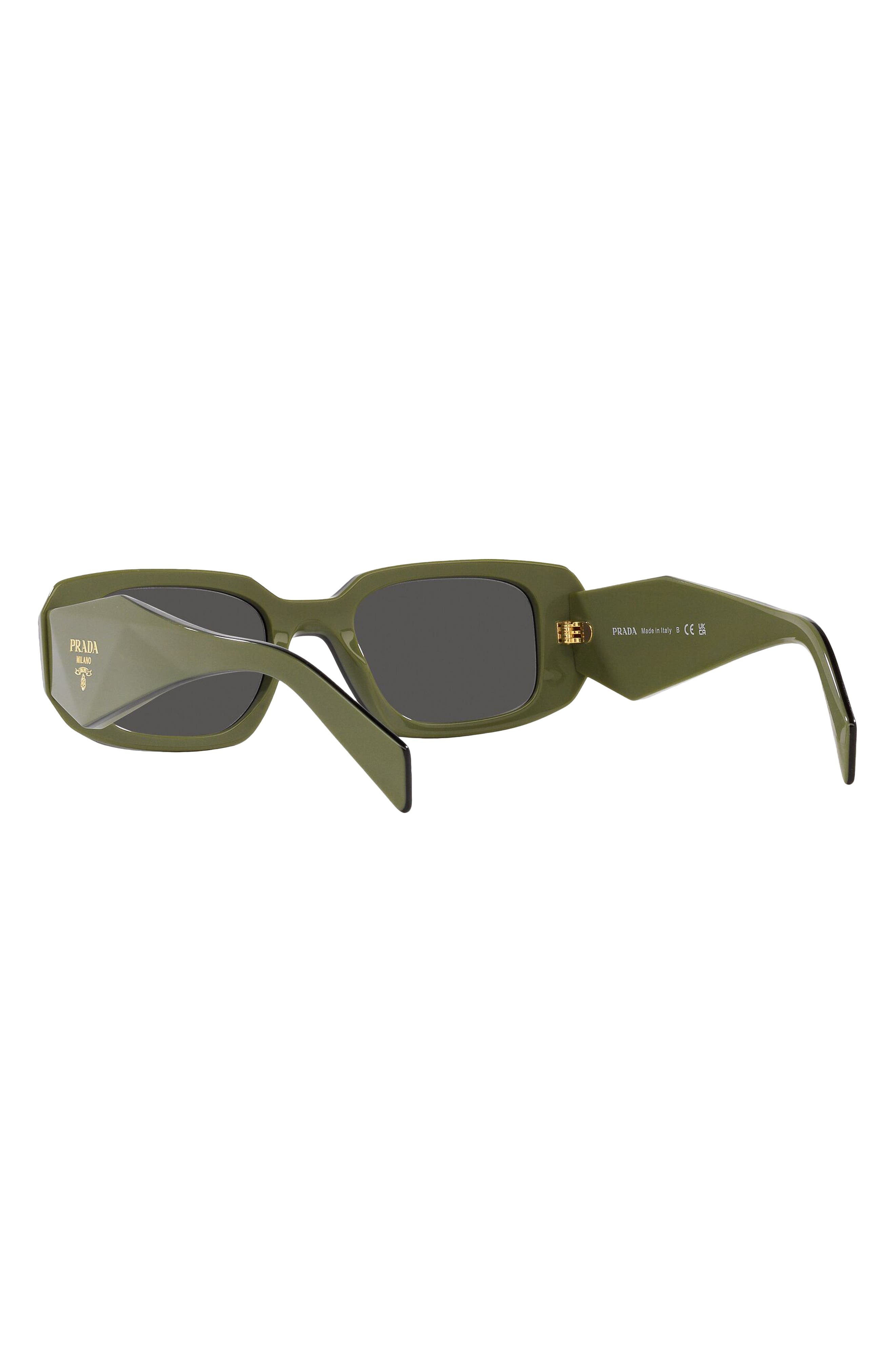 Runway 49mm Rectangular Sunglasses - 5