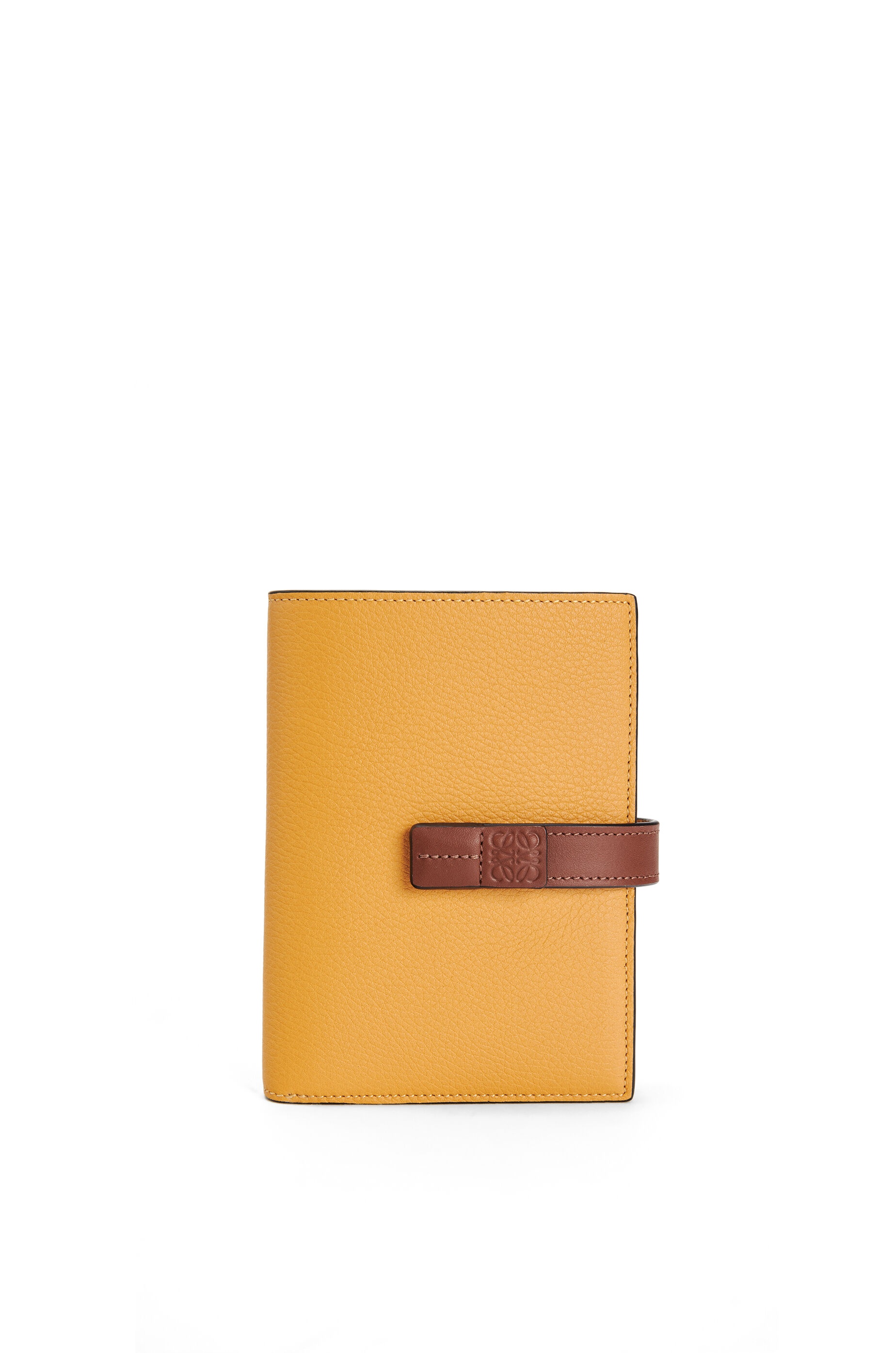 Medium Vertical Wallet in soft grained calfskin - 1