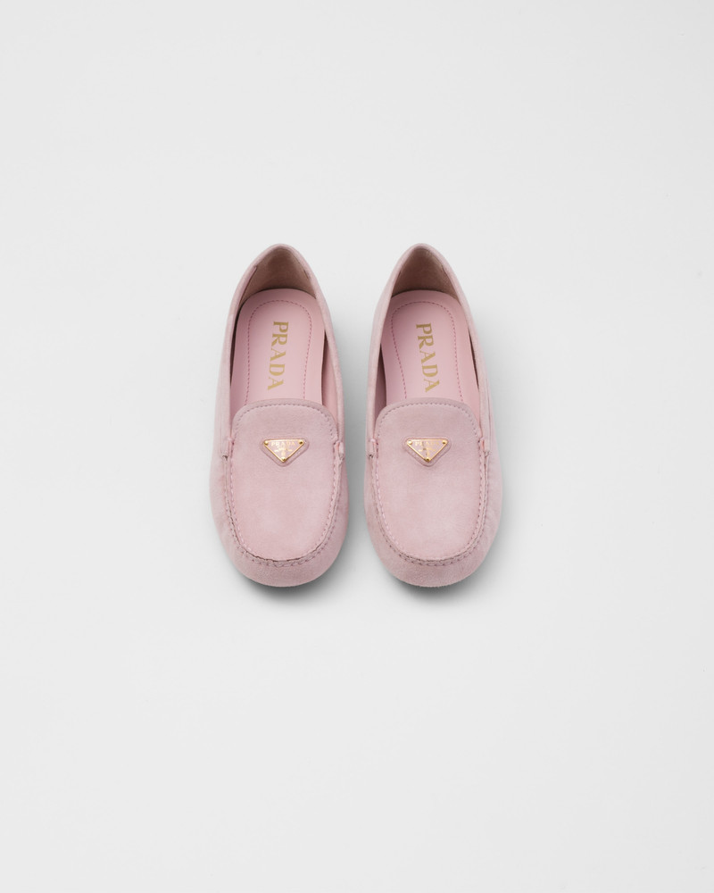 Suede driving loafers 4