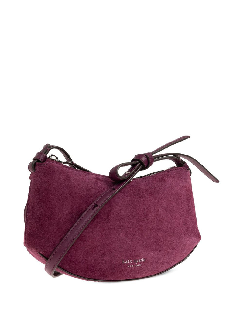 Loop suede crossbody bag 4