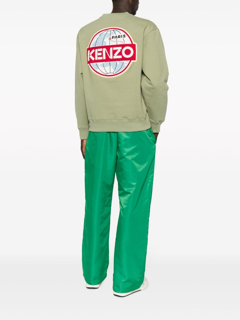 KENZO logo-embroidered long-sleeve sweatshirt outlook
