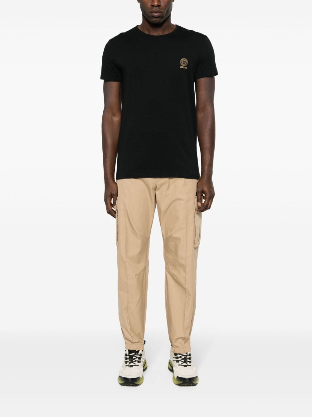 Medusa-print cotton T-shirt - 2