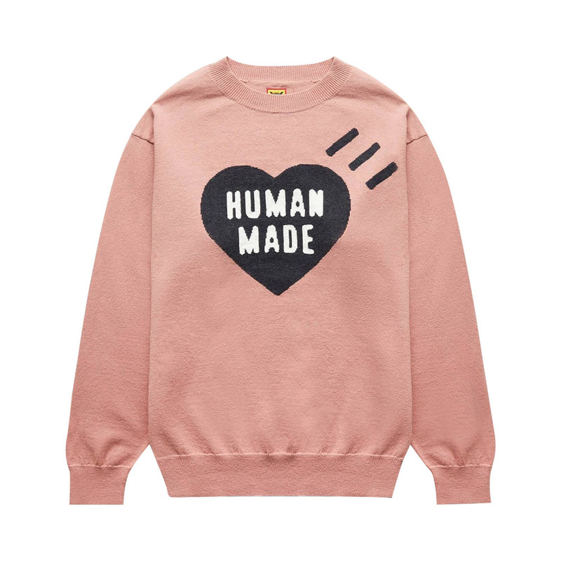 Human Made Heart Knit 'Pink' - 1