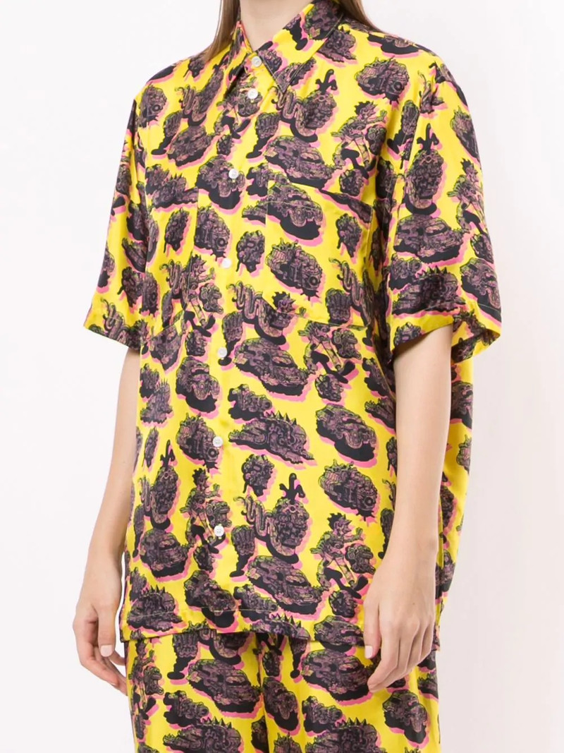 Stella McCartney Ricky silk shirt outlook