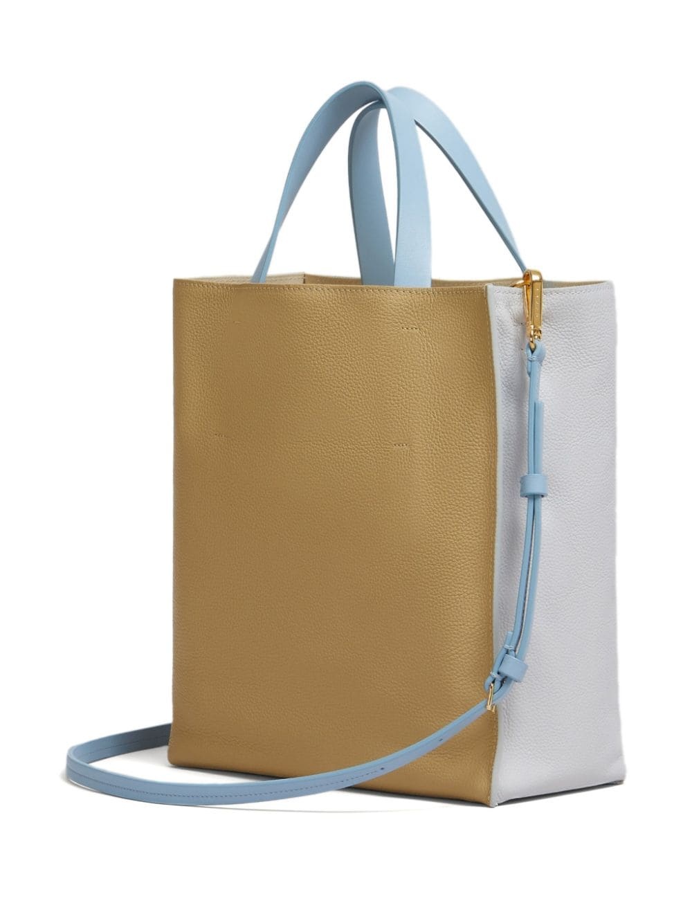 contrasting tote bag - 2