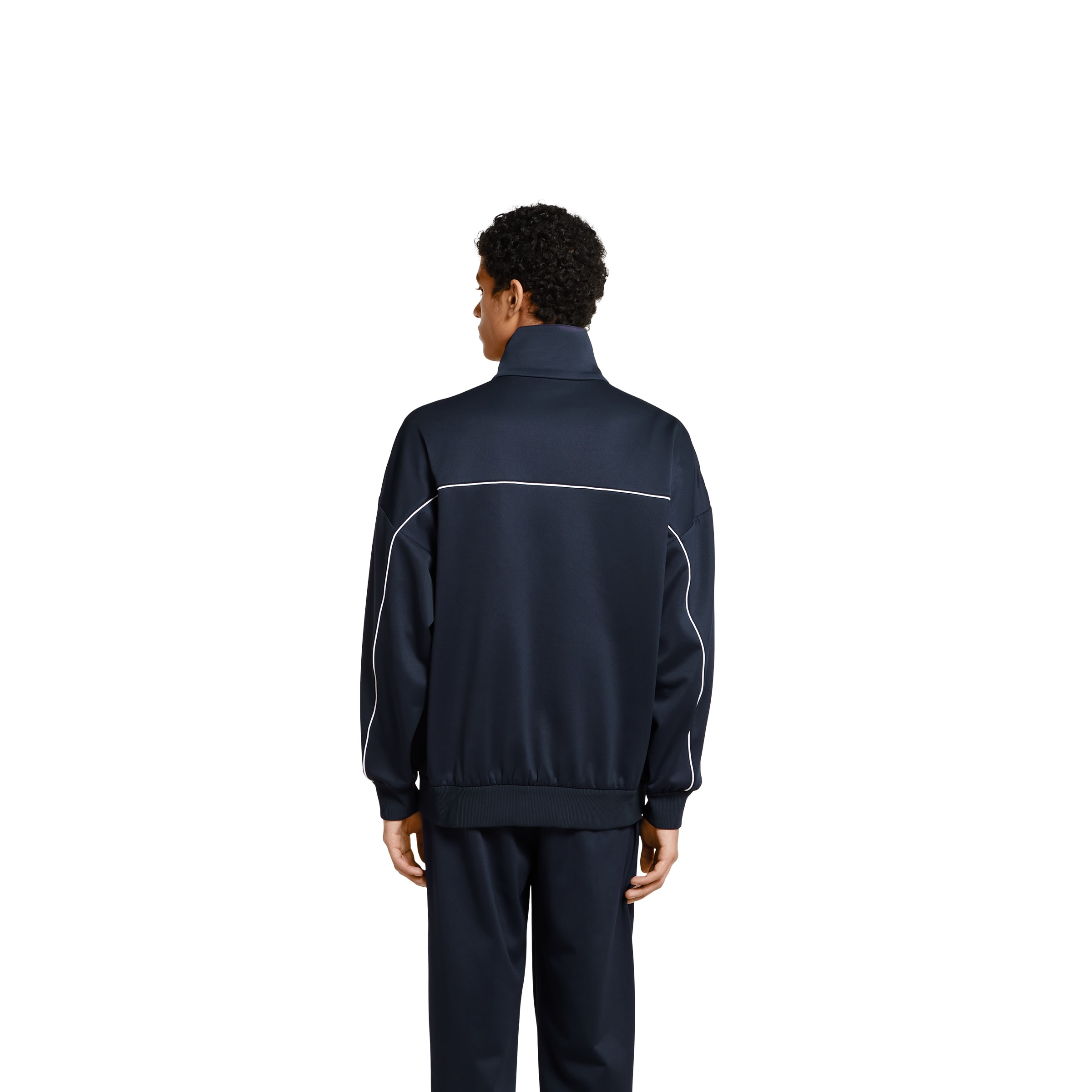 Technical jersey sweatshirt with embossed logo - 4
