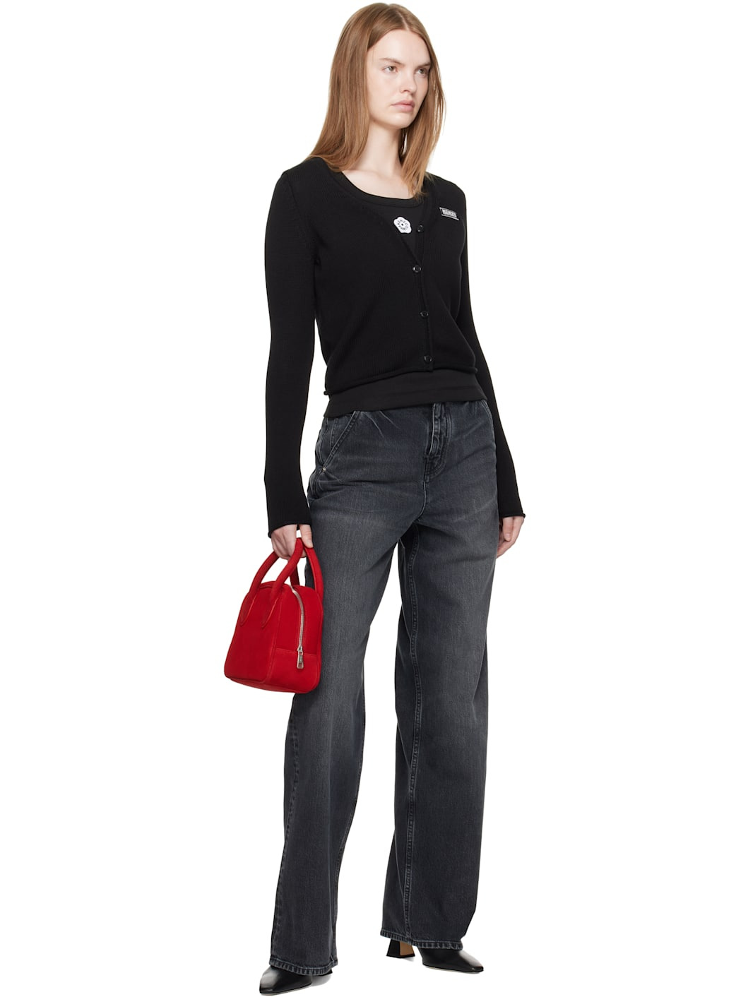 Black Kenzo Paris Futura 2000 Edition Workwear Jeans - 4