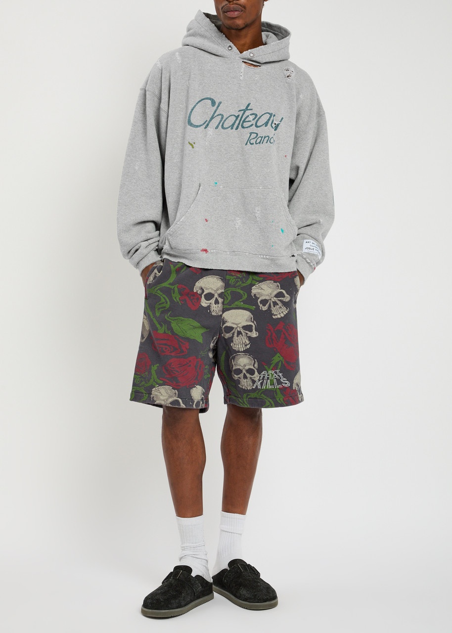 Gallery Dept. Edski Printed Cotton Shorts - 4