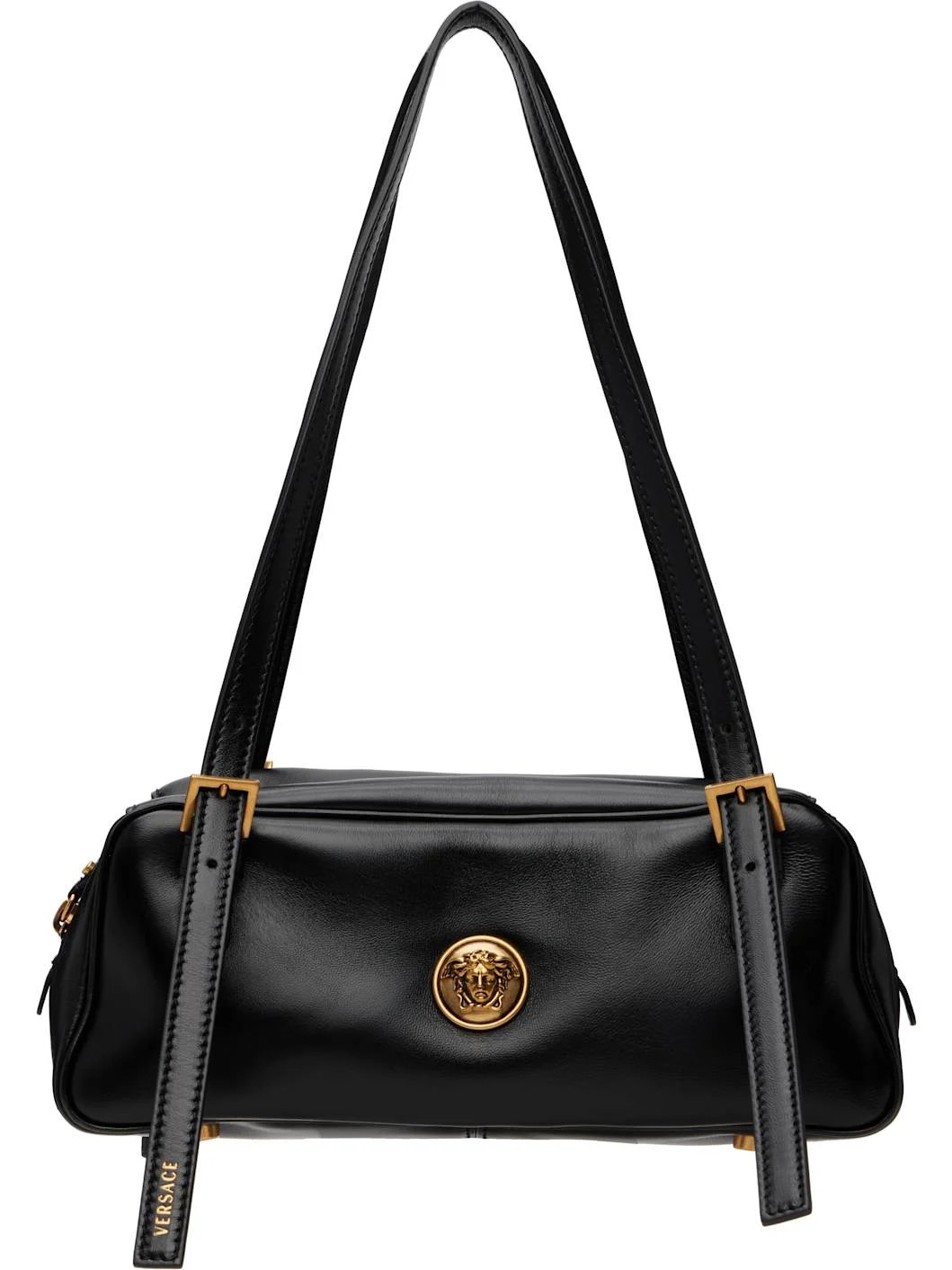 Black Emblème Nappa Bowling Bag - 1