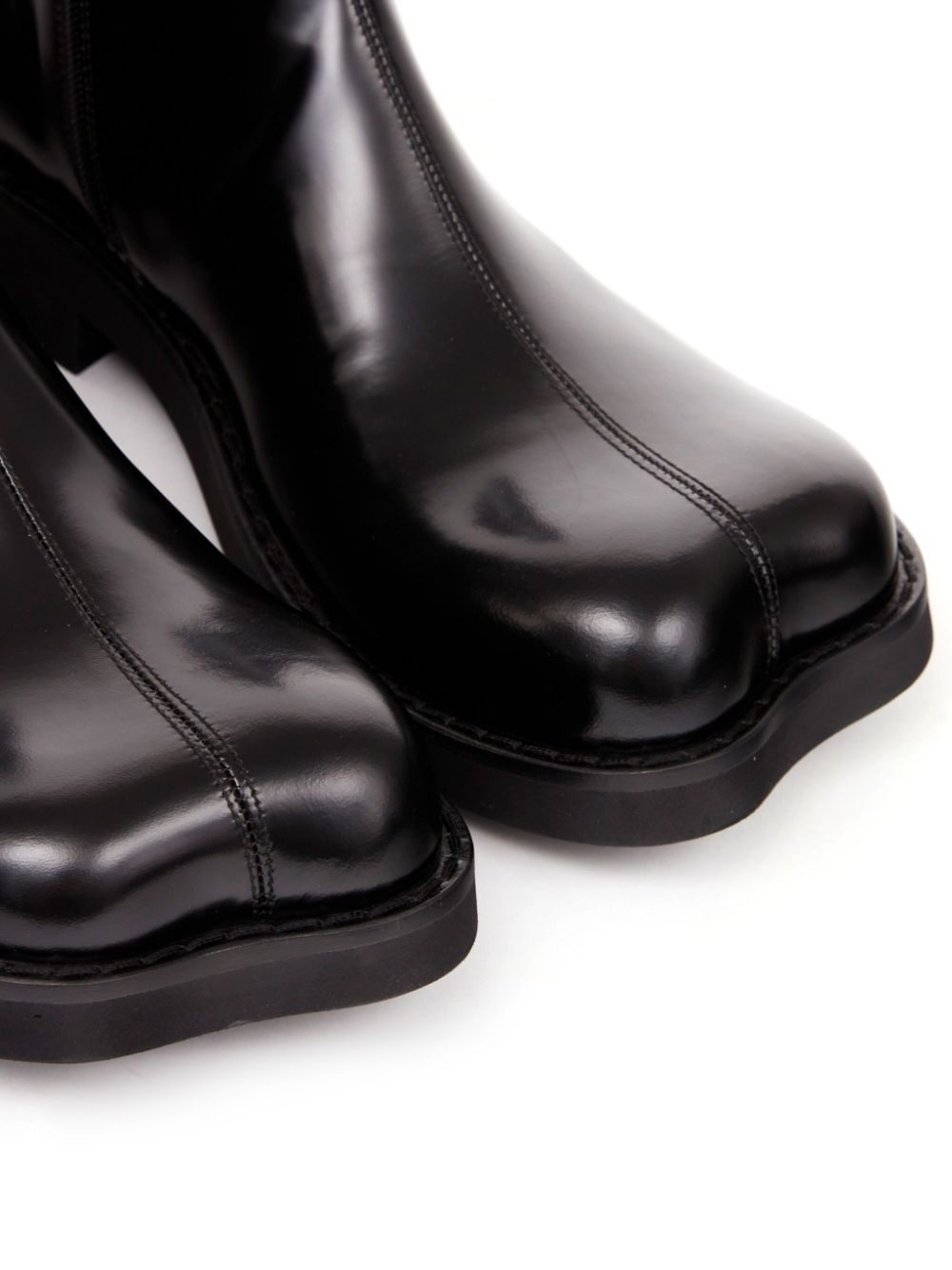 TRUNK LEATHER ANKLE BOOTS - 4