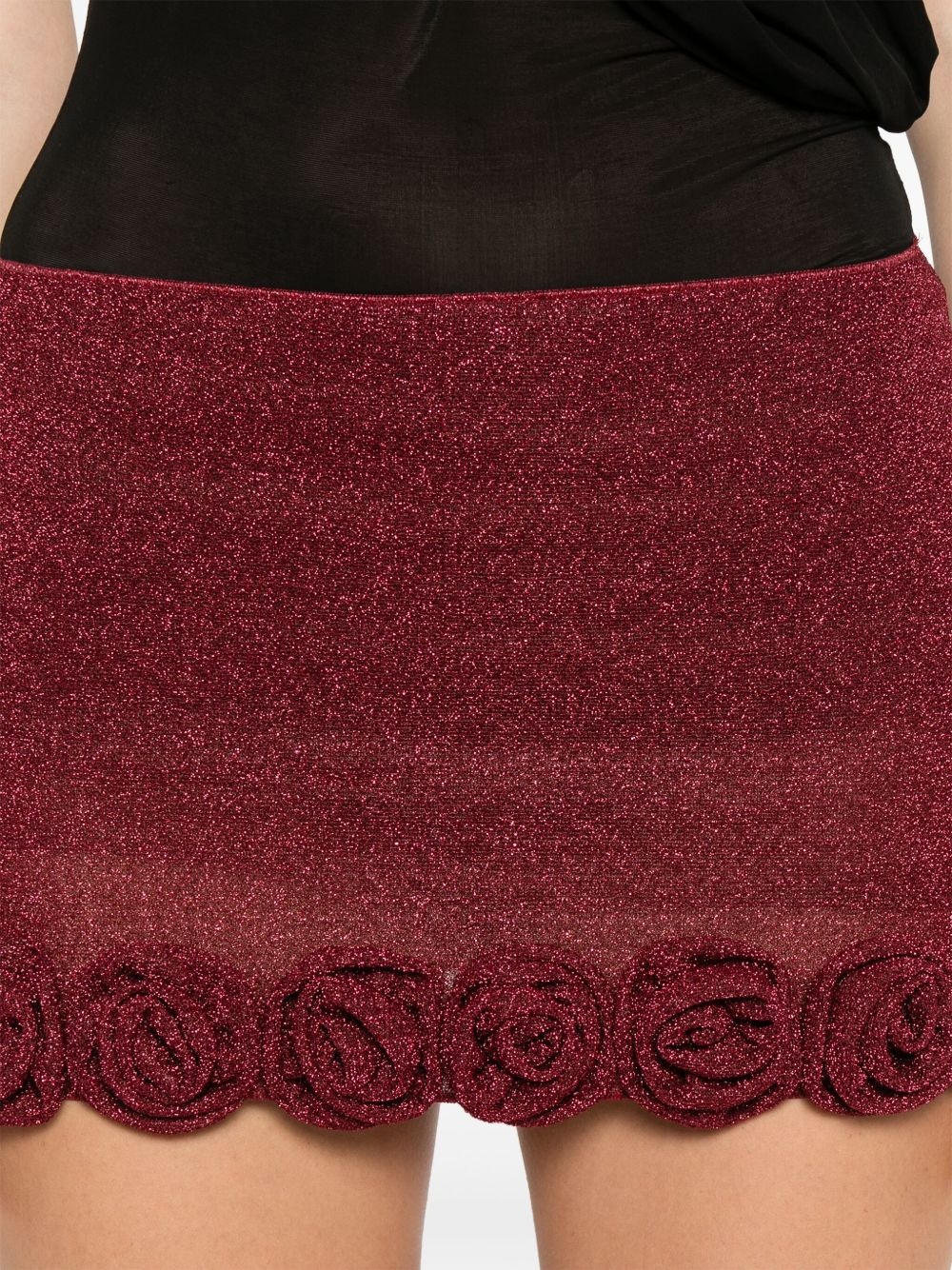 Lumière Rose mini skirt - 5