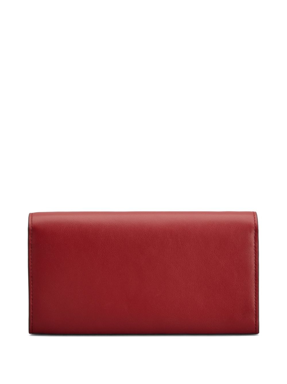 chain-strap leather wallet - 5