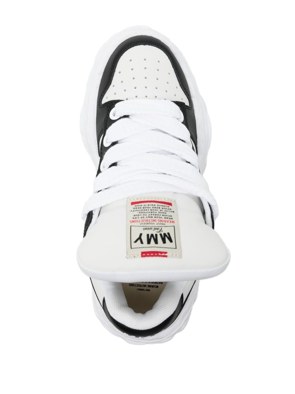 Wayne low-top leather sneakers - 4