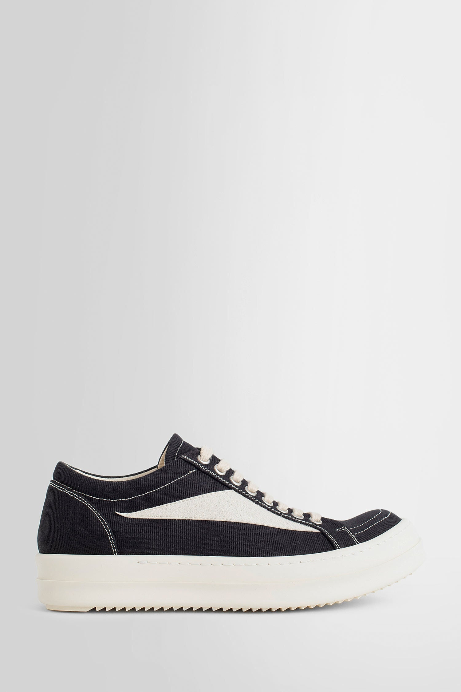 RICK OWENS WOMAN BLACK SNEAKERS - 1