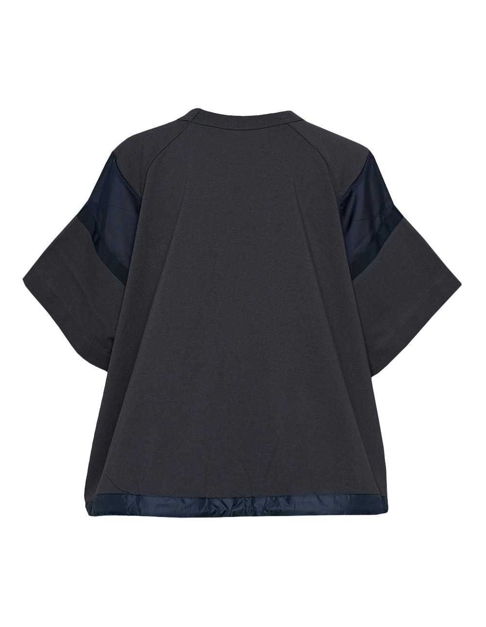 Satin X Cotton Jersey T-Shirt - 2