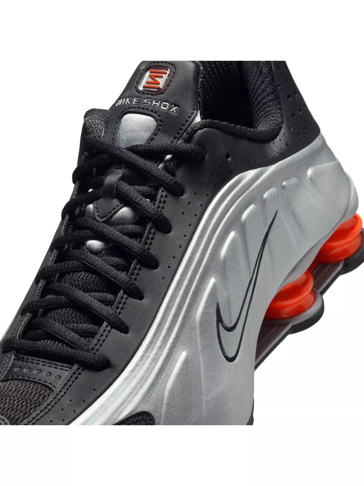 Shox R4 "Metallic Silver/Black" Men's Shoe - 10