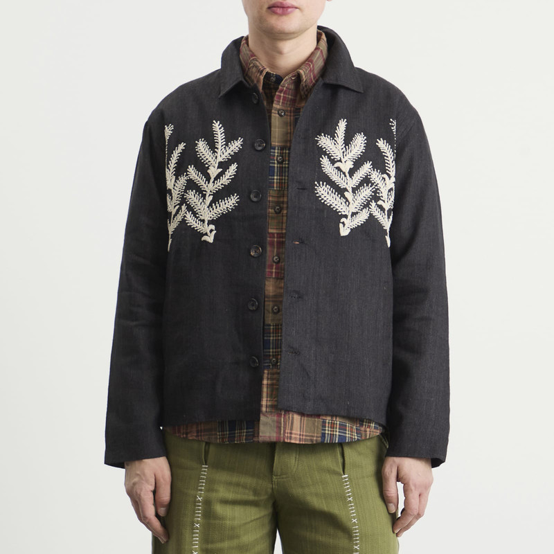 Kartik Research Block Print Boxy Jacket 2