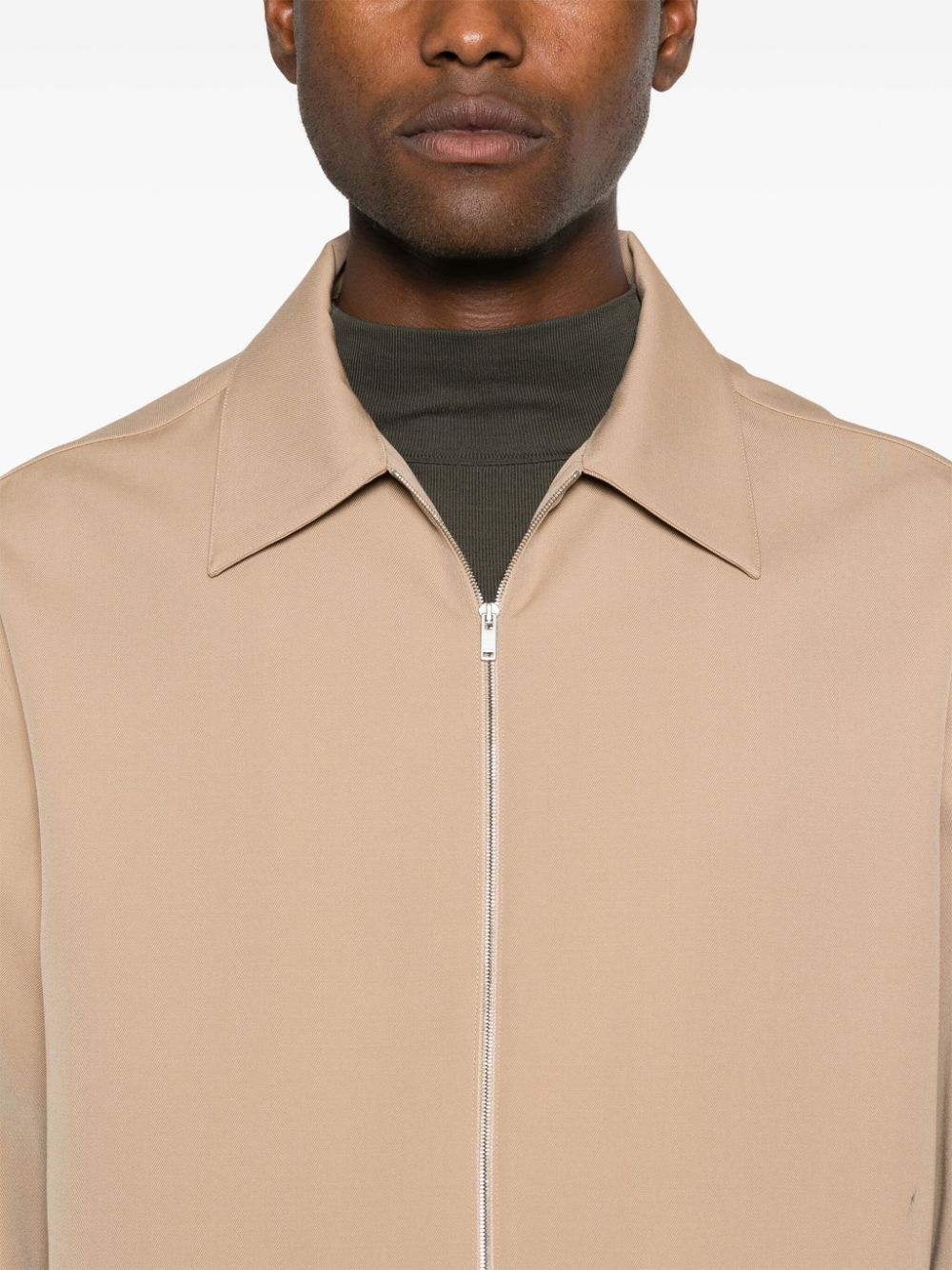 wool overshirt - 5