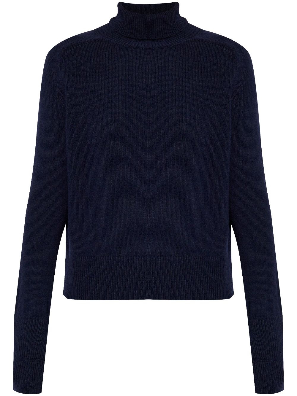 roll-neck wool jumper - 1