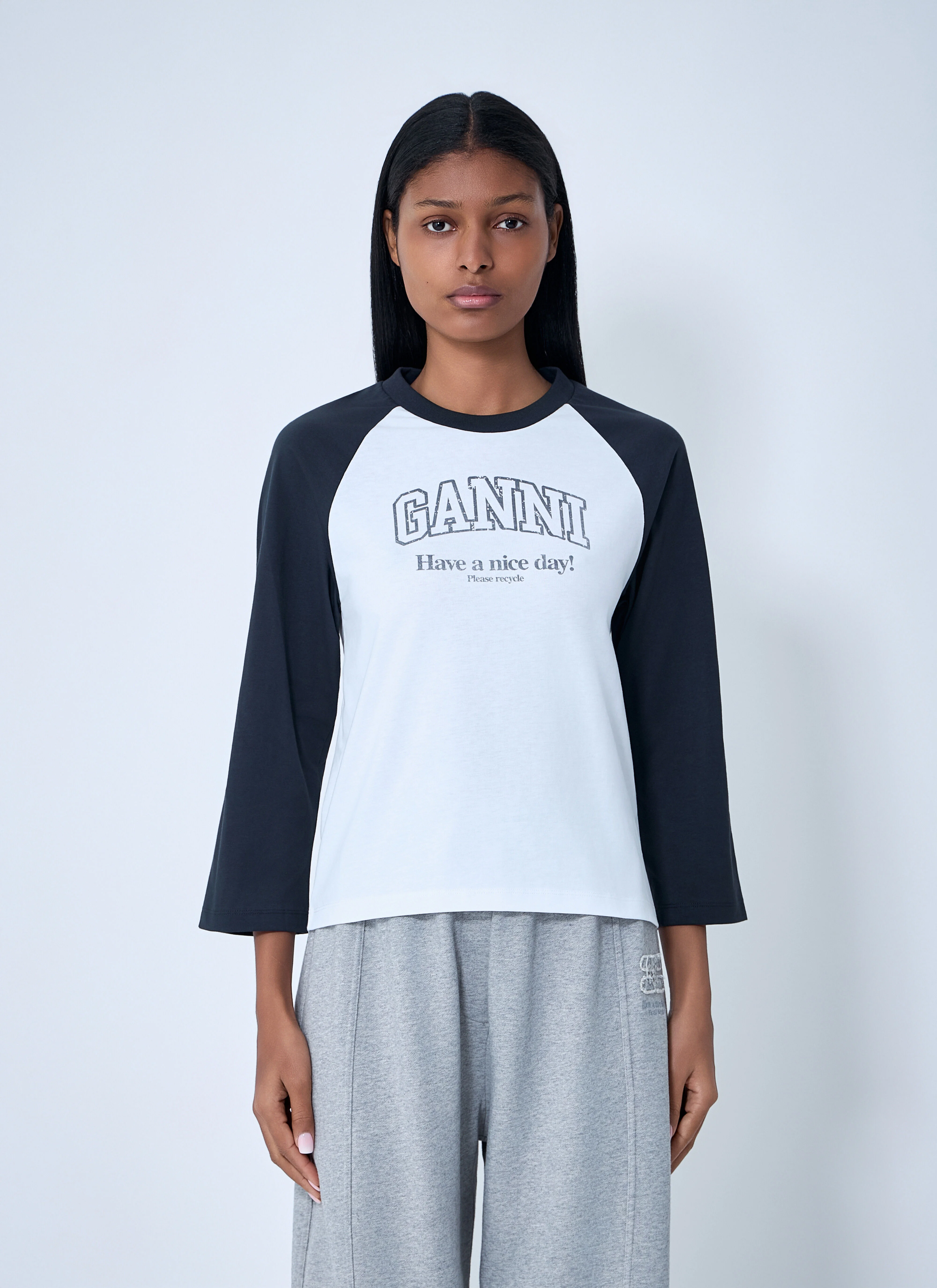 Logo Motif T-Shirt - 1