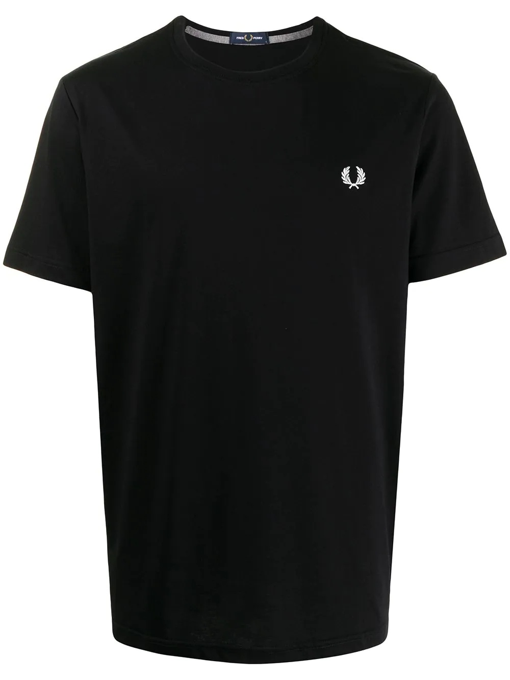 logo-embroidered T-shirt - 1