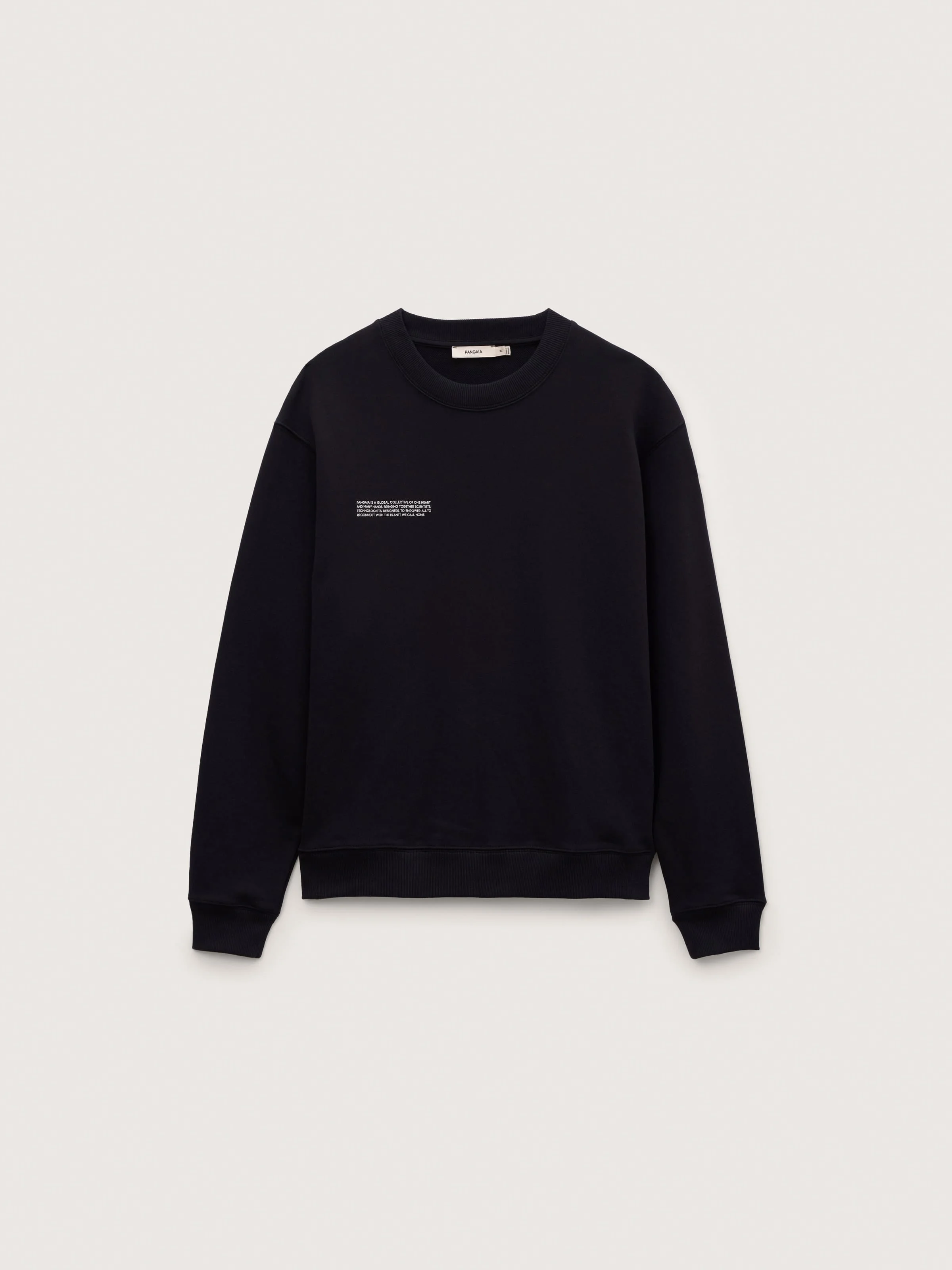 Mens Midweight Sweatshirt - Black - 1