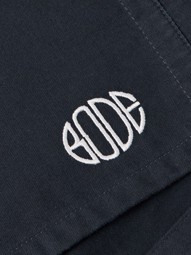 Field Straight-Leg Logo-Embroidered Cotton-Twill Shorts 5