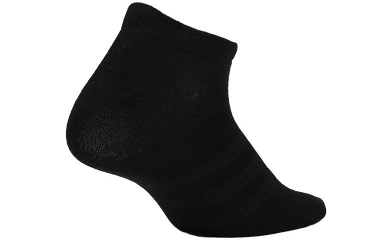 adidas Light Low 1pp Training Sports Socks Couple Style 3 Pairs Black DZ9423 - 2