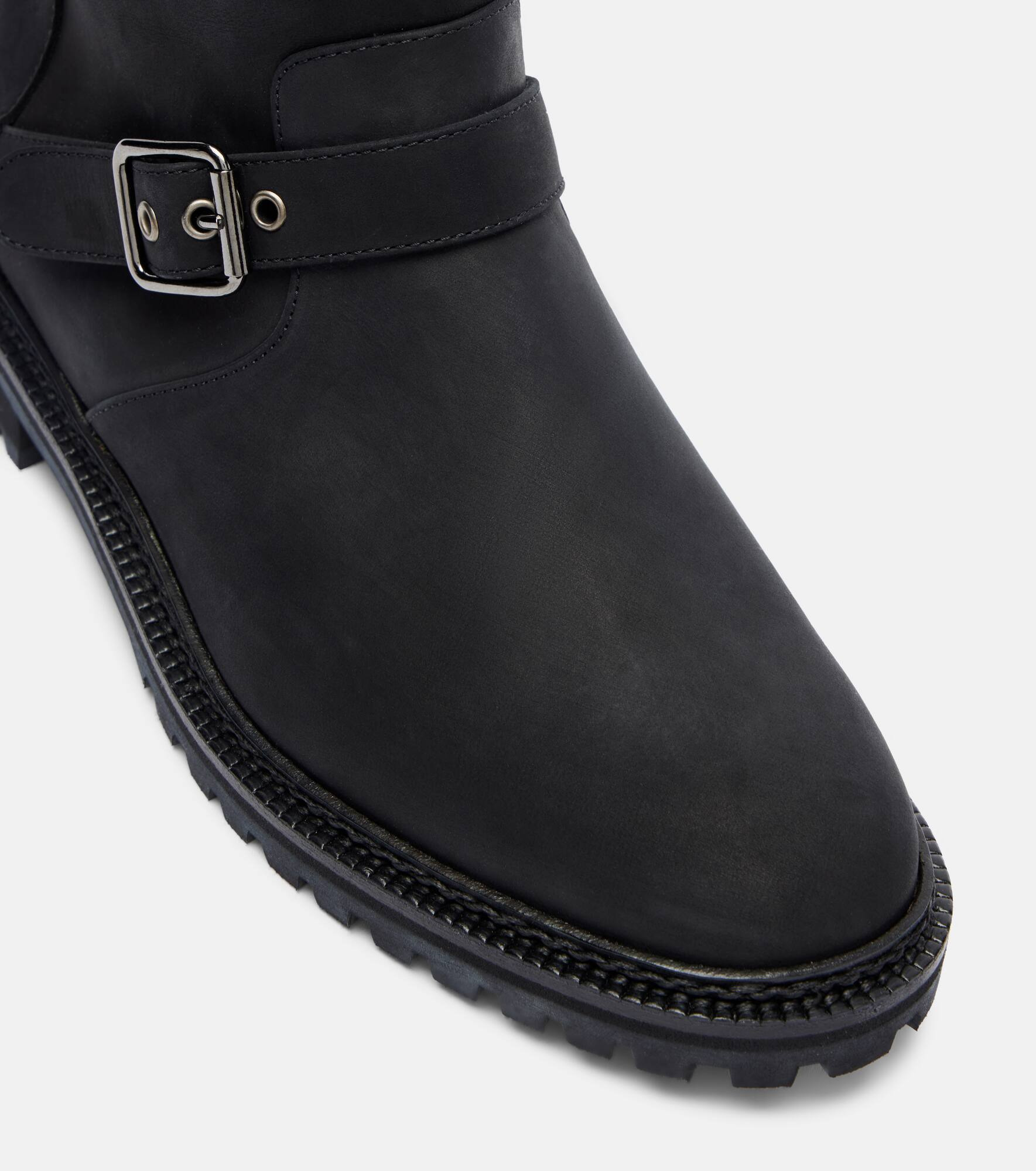 Sulaltrosa leather biker boots - 5