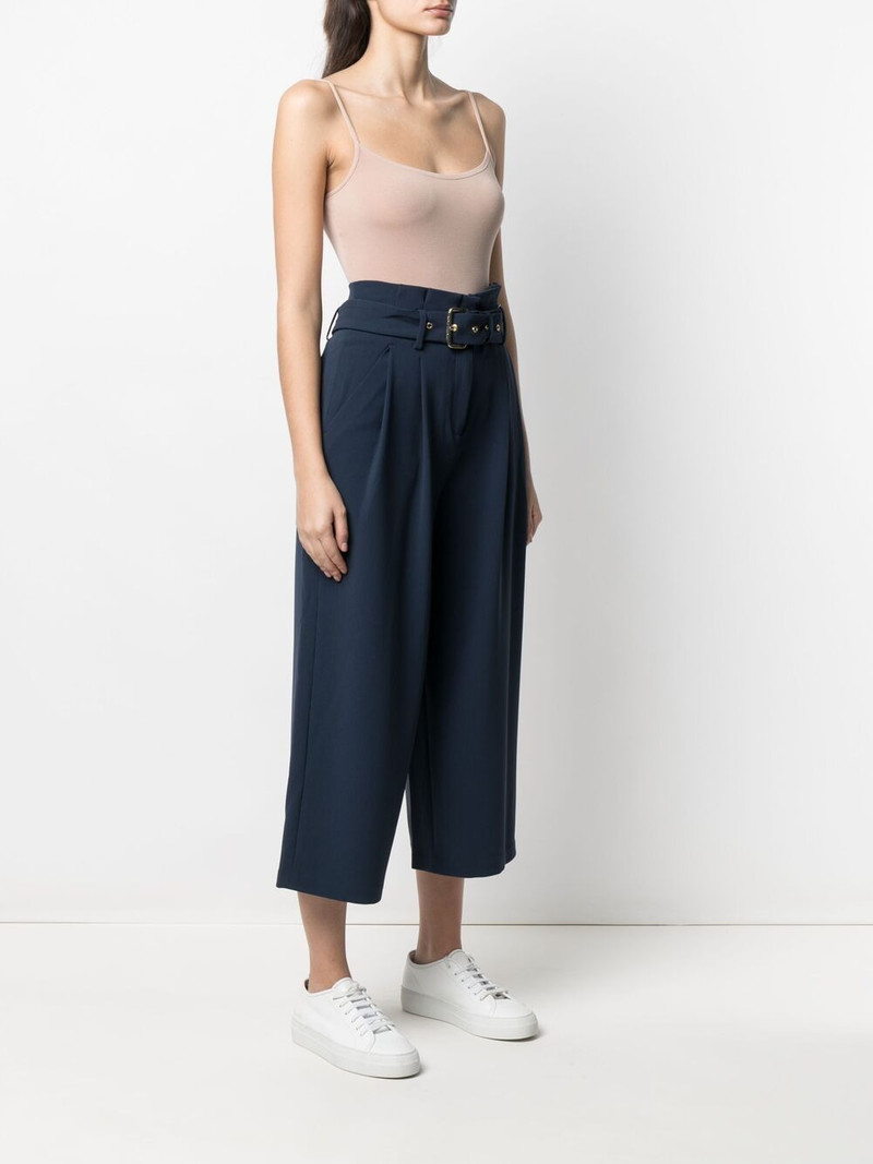 belted cropped trousers 3
