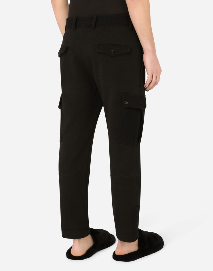 Stretch wool cargo pants - 5